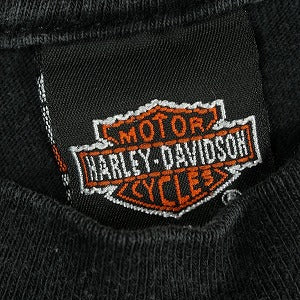 VINTAGE ヴィンテージ Harley Davidson ハーレーダビッドソン Eagle Purple Flame LS Tee ロンT 黒 Size 【XXL】 【中古品-良い】 20821292