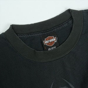 VINTAGE ヴィンテージ Harley Davidson ハーレーダビッドソン Spider Web LS Tee ロンT 黒 Size 【L】 【中古品-良い】 20821295