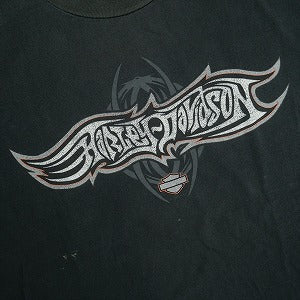 VINTAGE ヴィンテージ Harley Davidson ハーレーダビッドソン Spider Web LS Tee ロンT 黒 Size 【L】 【中古品-良い】 20821295