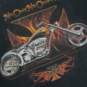 VINTAGE ヴィンテージ West Coast Choppers ウェストコーストチョッパーズ Iron Cross Motorcycle Logo Tee Tシャツ 黒 Size 【M】 【中古品-良い】 20821300