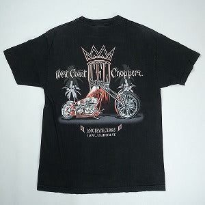 VINTAGE ヴィンテージ West Coast Choppers ウェストコーストチョッパーズ Embrem Motorcycle Logo Tee Tシャツ 黒 Size 【L】 【中古品-良い】 20821301