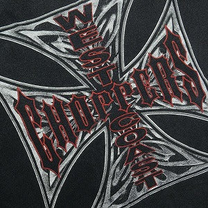 VINTAGE ヴィンテージ West Coast Choppers ウェストコーストチョッパーズ Devil Cross Tee Logo Tee Tシャツ 黒 Size 【XL】 【中古品-良い】 20821302