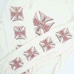 VINTAGE ヴィンテージ West Coast Choppers ウェストコーストチョッパーズ Devil Red Cross LS Tee ロンT 白 Size 【L】 【中古品-良い】 20821304
