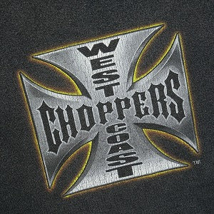 VINTAGE ヴィンテージ West Coast Choppers ウェストコーストチョッパーズ Orange Cross LS Tee ロンT 黒 Size 【L】 【中古品-良い】 20821306