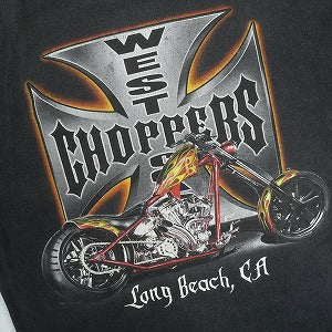 VINTAGE ヴィンテージ West Coast Choppers ウェストコーストチョッパーズ Orange Cross LS Tee ロンT 黒 Size 【L】 【中古品-良い】 20821306