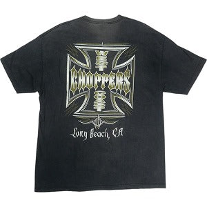 VINTAGE ヴィンテージ West Coast Choppers ウェストコーストチョッパーズ Iron Cross Tee Tシャツ 黒 Size 【XL】 【中古品-良い】 20821307