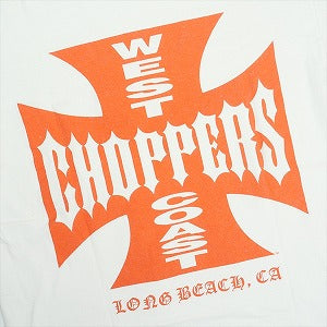 VINTAGE ヴィンテージ West Coast Choppers ウェストコーストチョッパーズ Red Iron Cross Tee Tシャツ 白 Size 【M】 【中古品-良い】 20821309