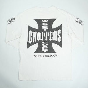 VINTAGE ヴィンテージ West Coast Choppers ウェストコーストチョッパーズ Iron Cross LS Tee ロンT 白 Size 【M】 【中古品-良い】 20821310