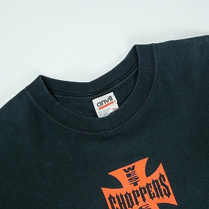 VINTAGE ヴィンテージ West Coast Choppers ウェストコーストチョッパーズ Red Iron Cross Tee Tシャツ 黒 Size 【L】 【中古品-良い】 20821311