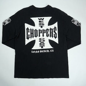 VINTAGE ヴィンテージ West Coast Choppers ウェストコーストチョッパーズ Iron Cross LS Tee ロンT 黒 Size 【L】 【中古品-良い】 20821312