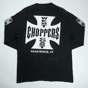 VINTAGE ヴィンテージ West Coast Choppers ウェストコーストチョッパーズ Iron Cross LS Tee ロンT 黒 Size 【L】 【中古品-良い】 20821313