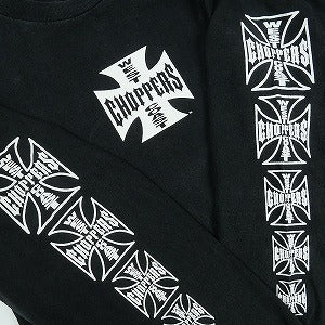 VINTAGE ヴィンテージ West Coast Choppers ウェストコーストチョッパーズ Iron Cross LS Tee ロンT 黒 Size 【L】 【中古品-良い】 20821313