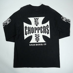 VINTAGE ヴィンテージ West Coast Choppers ウェストコーストチョッパーズ Iron Cross LS Tee ロンT 黒 Size 【XL】 【中古品-良い】 20821314