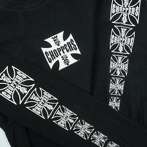 VINTAGE ヴィンテージ West Coast Choppers ウェストコーストチョッパーズ Iron Cross LS Tee ロンT 黒 Size 【XL】 【中古品-良い】 20821314