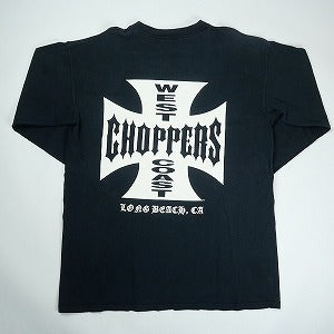 VINTAGE ヴィンテージ West Coast Choppers ウェストコーストチョッパーズ Iron Cross LS Tee ロンT 黒 Size 【XL】 【中古品-良い】 20821315