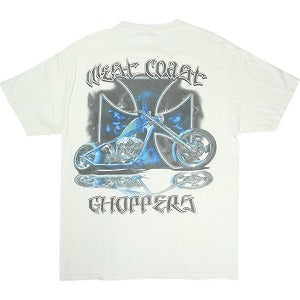 VINTAGE ヴィンテージ West Coast Choppers ウェストコーストチョッパーズ Blue Iron Cross Tee Tシャツ 白 Size 【L】 【中古品-良い】 20821317