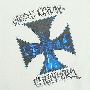 VINTAGE ヴィンテージ West Coast Choppers ウェストコーストチョッパーズ Blue Iron Cross Tee Tシャツ 白 Size 【L】 【中古品-良い】 20821317