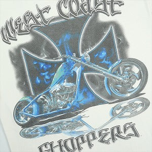 VINTAGE ヴィンテージ West Coast Choppers ウェストコーストチョッパーズ Blue Iron Cross Tee Tシャツ 白 Size 【L】 【中古品-良い】 20821317