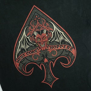 VINTAGE ヴィンテージ West Coast Choppers ウェストコーストチョッパーズ Devil Cross Tee Tシャツ 黒 Size 【L】 【中古品-良い】 20821332