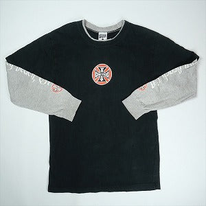 VINTAGE ヴィンテージ West Coast Choppers ウェストコーストチョッパーズ Circle Logo Layered LS Tee ロンT 黒 Size 【L相当】 【中古品-良い】 20821333