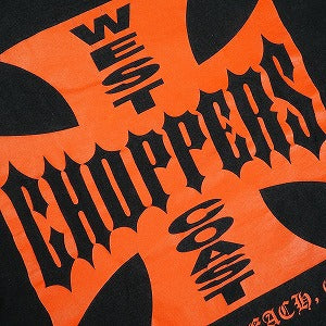 VINTAGE ヴィンテージ West Coast Choppers ウェストコーストチョッパーズ Red Cross LS Tee ロンT 黒 Size 【L】 【中古品-良い】 20821335