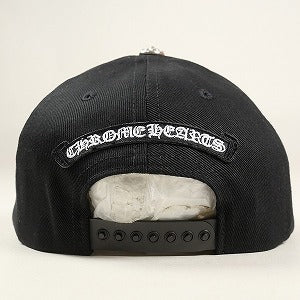 CHROME HEARTS クロム・ハーツ VRTCL BSBL DENIM CAP BLACK ベースボールキャップ 黒 Size 【フリー】 【新古品・未使用品】 20821351