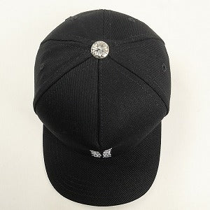 CHROME HEARTS クロム・ハーツ VRTCL BSBL DENIM CAP BLACK ベースボールキャップ 黒 Size 【フリー】 【新古品・未使用品】 20821351