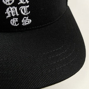 CHROME HEARTS クロム・ハーツ VRTCL BSBL DENIM CAP BLACK ベースボールキャップ 黒 Size 【フリー】 【新古品・未使用品】 20821351