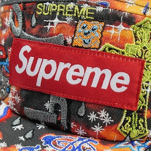SUPREME シュプリーム ×AOI 25SS Embroidered Camp Cap Black キャンプキャップ マルチ Size 【フリー】 【新古品・未使用品】 20821362