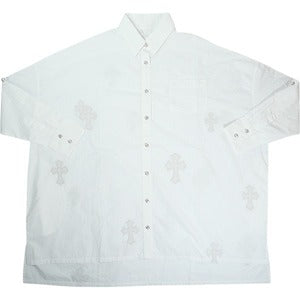 CHROME HEARTS クロム・ハーツ MAHAL KITA CROSS PATCH SHIRT マハルキタシャツ 白 Size 【S】 【新古品・未使用品】 20821364