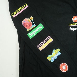 SUPREME シュプリーム ×SpongeBob SquarePants ×Castelli 25SS Racing L/S Tee Black ロンT 黒 Size 【L】 【新古品・未使用品】 20821379