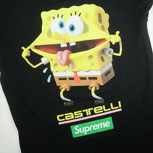 SUPREME シュプリーム ×SpongeBob SquarePants ×Castelli 25SS Racing L/S Tee Black ロンT 黒 Size 【L】 【新古品・未使用品】 20821379