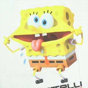 SUPREME シュプリーム ×SpongeBob SquarePants ×Castelli 25SS Racing L/S Tee White ロンT 白 Size 【M】 【中古品-ほぼ新品】 20821396