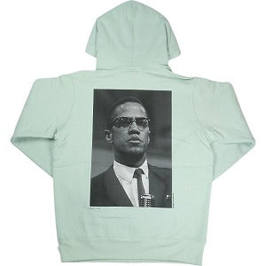 SUPREME シュプリーム 22SS Malcolm X Hooded Sweatshirt Pale Mint パーカー ミント Size 【S】 【新古品・未使用品】 20821471