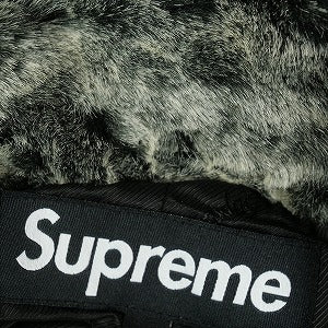 SUPREME シュプリーム 23SS Croc Faux Fur Overcoat Black ジャケット 黒 Size 【L】 【新古品・未使用品】 20821478