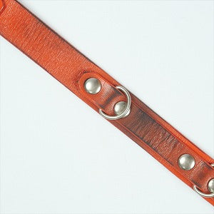 SUPREME シュプリーム ×Blackmeans 23AW Blackmeans Concho Leather Belt Red レザーベルト 赤 Size 【S】 【新古品・未使用品】 20821484