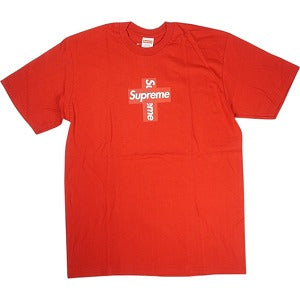 SUPREME シュプリーム 20AW Cross Box Logo Tee Red Tシャツ 赤 Size 【M】 【新古品・未使用品】 20821515