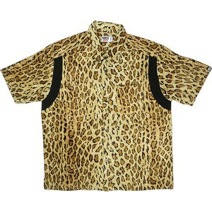 SUPREME シュプリーム ×GOODENOUGH 25SS Crushed Rayon S/S Shirt Leopard 半袖シャツ 茶 Size 【L】 【新古品・未使用品】 20821539