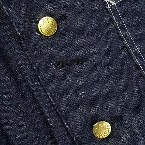 At Last ＆ Co アットラスト/BUTCHER PRODUCTS ブッチャープロダクツ LOT724J COVERALL カバーオール ジャケット インディゴ Size 【40】 【新古品・未使用品】 20821544