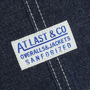 At Last ＆ Co アットラスト/BUTCHER PRODUCTS ブッチャープロダクツ LOT724J COVERALL カバーオール ジャケット インディゴ Size 【40】 【新古品・未使用品】 20821544
