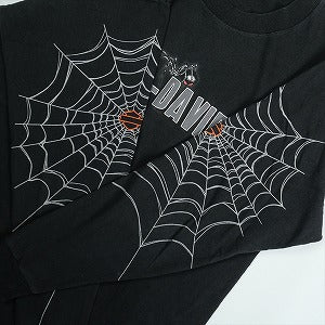 VINTAGE ヴィンテージ Harley Davidson ハーレーダビッドソン Spider Web LS Tee ロンT 黒 Size 【M】 【中古品-良い】 20821667
