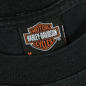 VINTAGE ヴィンテージ Harley Davidson ハーレーダビッドソン Spider Web LS Tee ロンT 黒 Size 【M】 【中古品-良い】 20821667