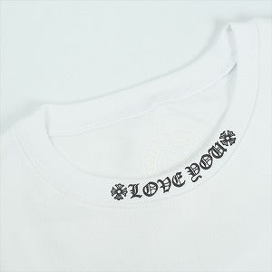 CHROME HEARTS クロム・ハーツ ONLINE LIMITED LOVE YOU CREW SWEATSHIRT WHITE クルーネックスウェット 白 Size 【XL】 【新古品・未使用品】 20821750