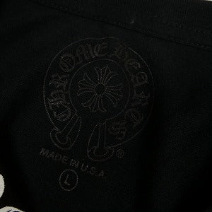 CHROME HEARTS クロム・ハーツ NECK LOGO POCKET S/S T-SHIRT BLACK/WHITE Tシャツ 黒白 Size 【L】 【新古品・未使用品】 20821751