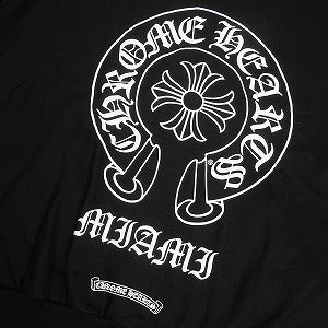 CHROME HEARTS クロム・ハーツ MIAMI HORSESHOE FULL ZIP HOODIE BLACK マイアミ限定ジップパーカー 黒 Size 【M】 【新古品・未使用品】 20821754