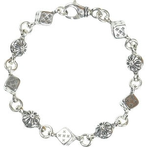CHROME HEARTS クロム・ハーツ DICE NO1 CRSBL 9LINK ブレスレット 銀 Size 【9】 【新古品・未使用品】 20821758