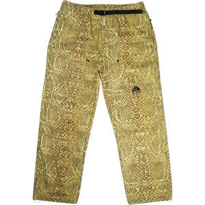 SUPREME シュプリーム ×NIKE ACG 22AW Belted Denim Pant Gold Snakeskin デニムパンツ 黄 Size 【M】 【新古品・未使用品】 20821760