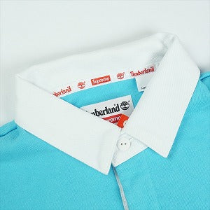 SUPREME シュプリーム ×Timberland 21AW Rugby Blue ラグビーシャツ 青 Size 【M】 【新古品・未使用品】 20821762