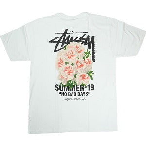 STUSSY ステューシー 19SS No Bad Days Tee White Tシャツ 白 Size 【L】 【中古品-ほぼ新品】 20821776