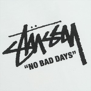 STUSSY ステューシー 19SS No Bad Days Tee White Tシャツ 白 Size 【L】 【中古品-ほぼ新品】 20821776